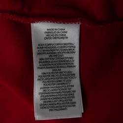 Pre Owned Polo Ralph Lauren Multicolor Striped Terry Polo Shirt L   