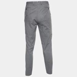 Pre Owned Polo Ralph Lauren Grey Cotton Slim Fit Pants XL