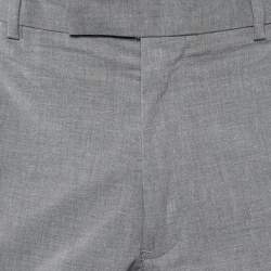 Pre Owned Polo Ralph Lauren Grey Cotton Slim Fit Pants XL
