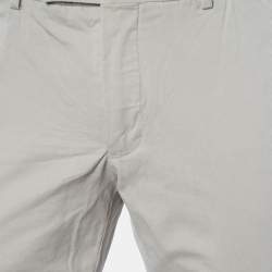 مملوكة مسبقًا Polo Ralph Lauren Beige Cotton Elasticized Waist Pants M