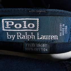 Pre Owned Polo Ralph Lauren Navy Blue Cotton Tyler Shorts 3XL