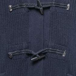مملوكة مسبقًا Polo Ralph Lauren Navy Blue Cable Knit Sweater M