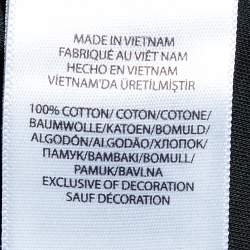 Pre Owned Polo Ralph Lauren Black Cotton Knit Polo T-shirt L