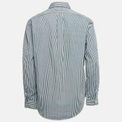 Pre Owned Polo Ralph Lauren Multicolor Striped Cotton Full Sleeve Shirt L
