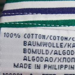 Pre Owned Polo Ralph Lauren Multicolor Striped Cotton Full Sleeve Shirt L