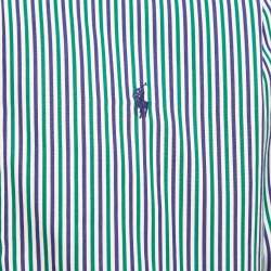 Pre Owned Polo Ralph Lauren Multicolor Striped Cotton Full Sleeve Shirt L