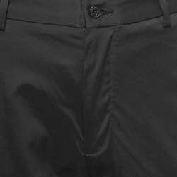 Pre Owned Polo Ralph Lauren Black Synthetic Stretch Classic Fit Shorts M