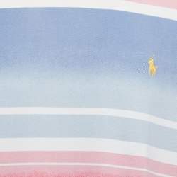 مملوكة مسبقًا Polo Ralph Lauren Multicolor Striped Cotton Knit Long Sleeve T-Shirt L