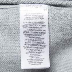 Pre Owned Polo Ralph Lauren Grey Cotton Long Sleeve Jumper XL
