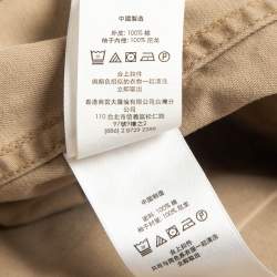 Pre Owned Polo Ralph Lauren Brown Cotton Belted Paratrooper Jacket M