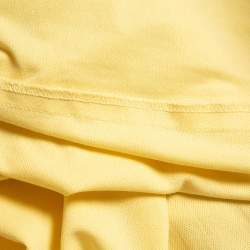 مملوكة مسبقًا Polo Ralph Lauren Yellow Pique Knit Polo T-Shirt XXL