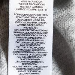 Pre Owned Polo Ralph Lauren Grey Cotton Pique Polo T-Shirt M