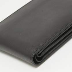 Porsche Design Black Leather Logo Bifold Wallet