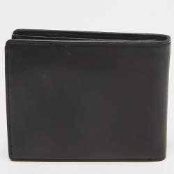 Porsche Design Black Leather Logo Bifold Wallet