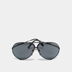 Pre Owned Porsche Design Black P8478 Aviator Sunglasses