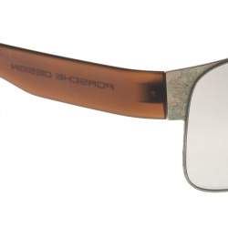 Pre Owned Porsche Design Brown/Gold P8573 Sunglasses