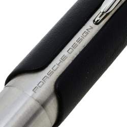 Porsche Design P 3150 Black Leather RollerBall Pen