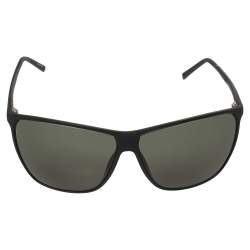 Porsche Design Black Acetate P8612 Square Sunglasses