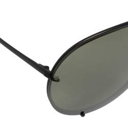 Porsche Design Black/Green P'8478 Mirrored Aviator Sunglasses