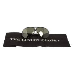 Porsche Design Black/Green P'8478 Mirrored Aviator Sunglasses