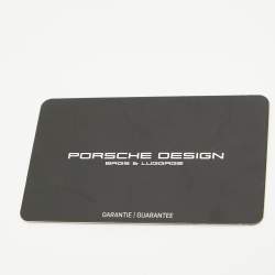 Porsche Design Black Carbon Fabric Small Briefcase
