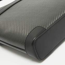 Porsche Design Black Carbon Fabric Small Briefcase