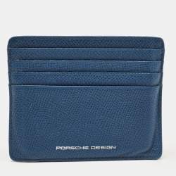 Porsche Design Blue Leather Card Holder