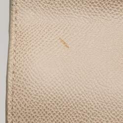 Porsche Design Beige Leather Flap Messenger Bag