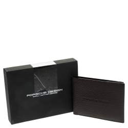 Porsche Design Dark Brown Leather Voyager 2.0 Bifold Wallet