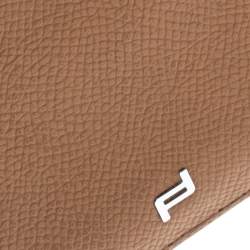 Porsche Design Tan Leather French H8 Classic 3.0 Billfold Wallet 