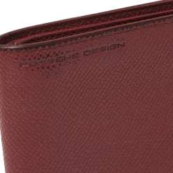 Porsche Design Red Leather Voyager 2.0 Bifold Wallet