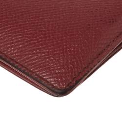 Porsche Design Red Leather Voyager 2.0 Bifold Wallet