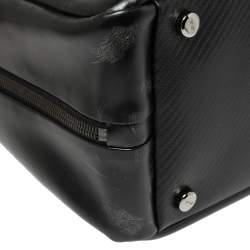 Pre Owned Porsche Design Black Leather Business Briefcase Bag