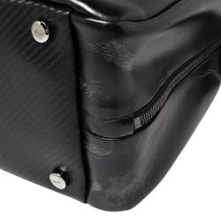 Pre Owned Porsche Design Black Leather Business Briefcase Bag