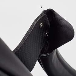 Porsche Design Black Leather and Carbon Effect Fabric CL2 2.0 Briefcase Bag