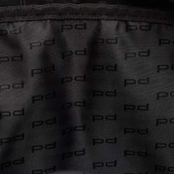 Porsche Design Black Leather and Carbon Effect Fabric CL2 2.0 Briefcase Bag