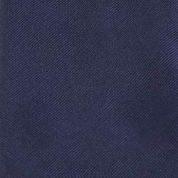Prada Navy Blue Polyester Skinny Tie