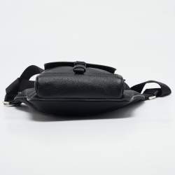 Prada Black Re-Nylon and Saffiano Leather Shoulder Bag