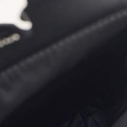 Prada Black Re-Nylon and Saffiano Leather Shoulder Bag