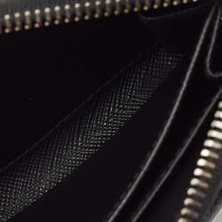 Prada Black Saffiano Leather Coin Purse