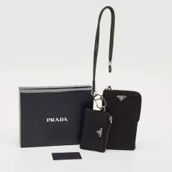 مملوكة مسبقًا مجموعة حافظة نايلون أسود برادا عدد 2