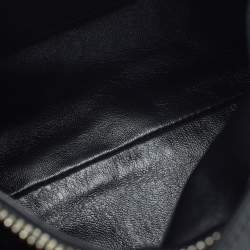 Pre Owned حقيبة كروس برادا جلد لامع أسود