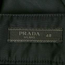 Prada Black Re-Nylon Regular Shorts M