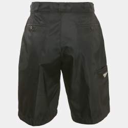 Prada Black Re-Nylon Regular Shorts M