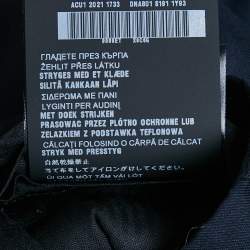 مملوكة مسبقًا Prada Navy Blue Wool Formal Trousers XS