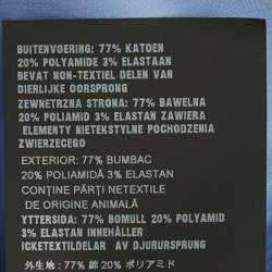 Pre Owned قميص برادا بأزرار قطن أوف وايت كبير جدًا جدًا جدًا