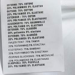 Pre Owned Prada White Cotton Long Sleeve Shirt S