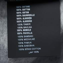 Prada Grey Cotton Crewneck T-Shirt S
