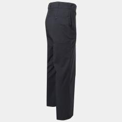 Prada Charcoal Grey Wool Trousers XS