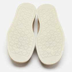 Prada Beige Suede Slip On Loafers Size 43